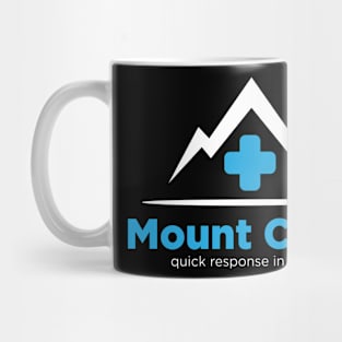 mount clinic service simple modern for medical service on the mount Mug